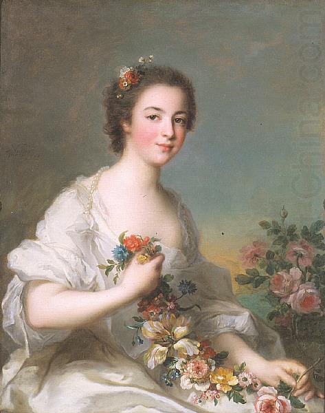 Jean Marc Nattier Portrait of a Lady china oil painting image